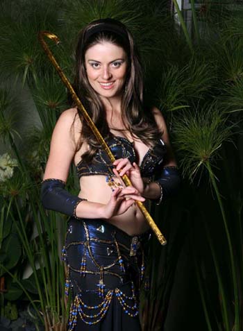 Anahata with Cane, Bellydance with props, Entertainment for Parties