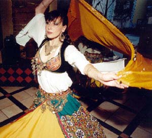 Lilla, Dancing in Gypsy Costume